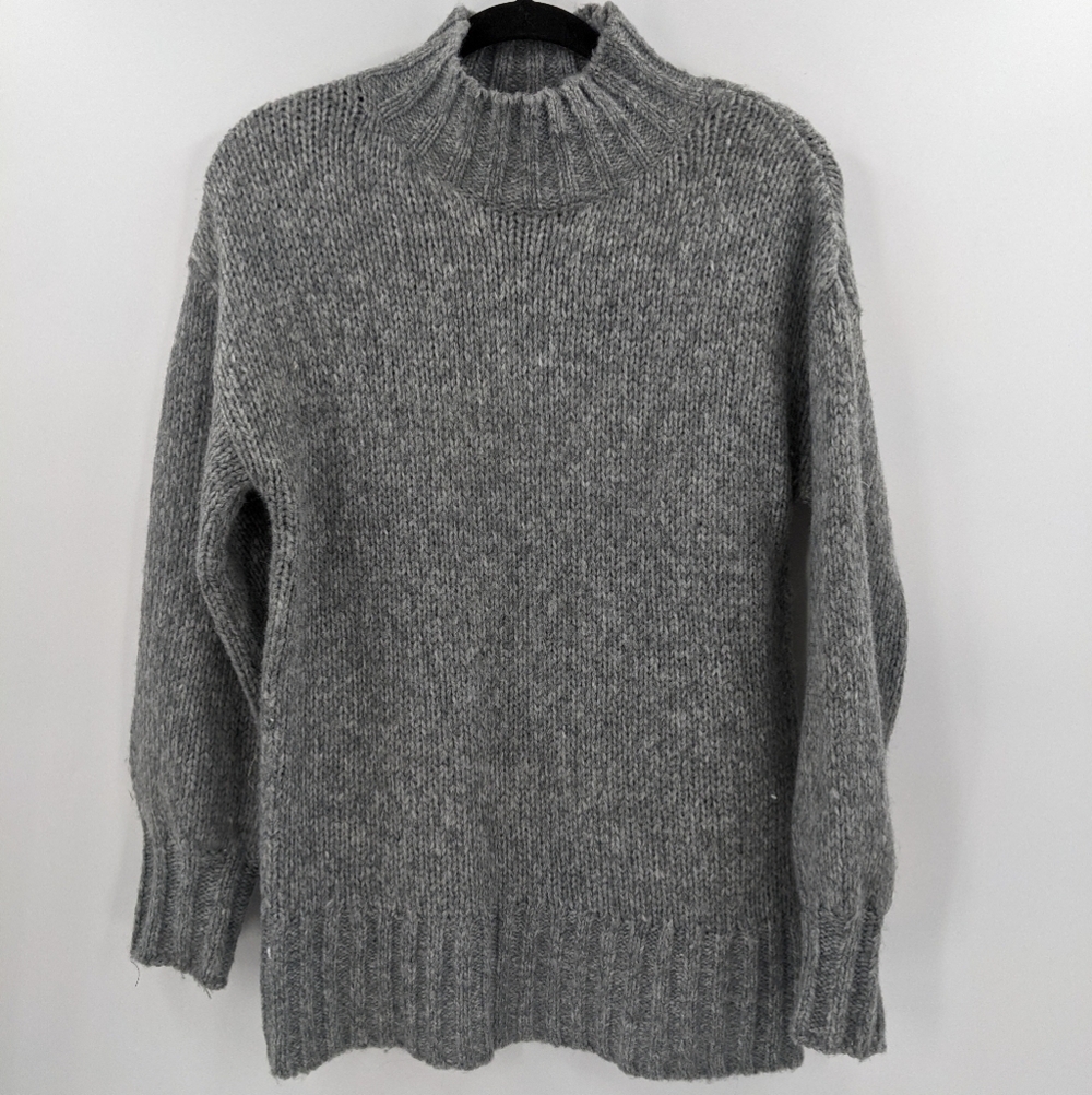 FOR THE REPUBLIC Funnel Neck Sweater
